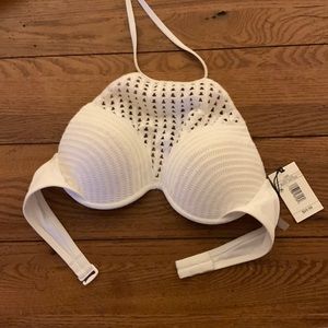 Shade & Shore/Target Crochet Halter Swim Top